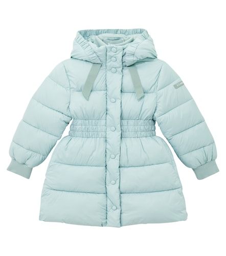 Manteau matelassé à logo - Monnalisa - Modalova