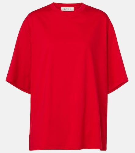 Róhe T-shirt oversize en coton et soie - Rohe - Modalova