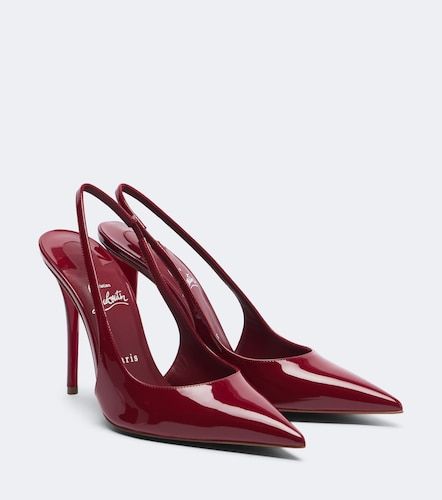Escarpins slingback Miss Z en cuir verni - Christian Louboutin - Modalova
