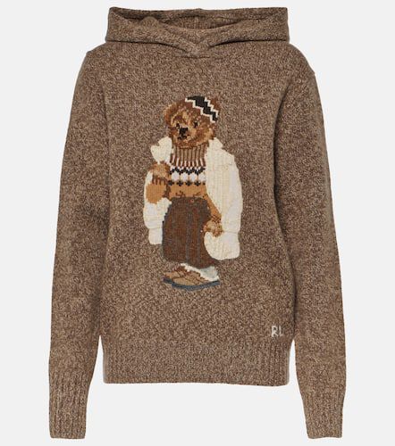 Sweat-shirt à capuche Polo Bear en laine et cachemire - Polo Ralph Lauren - Modalova