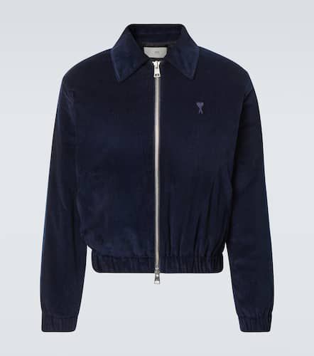 Veste blouson Ami De Cœur en velours côtelé de coton - Ami Paris - Modalova