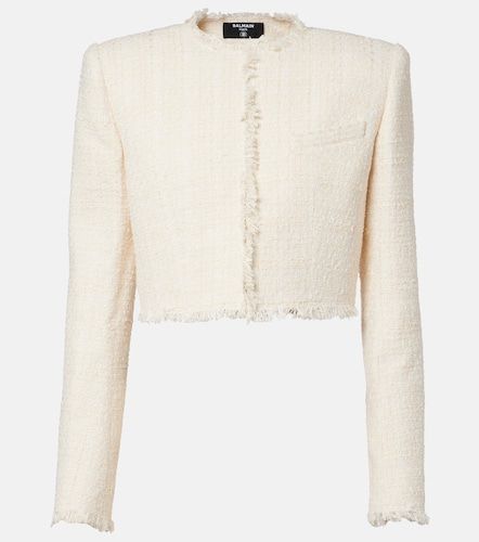 Balmain Veste courte en tweed - Balmain - Modalova