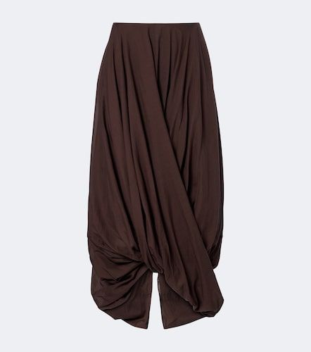 Toteme Jupe midi en coton mélangé - Toteme - Modalova