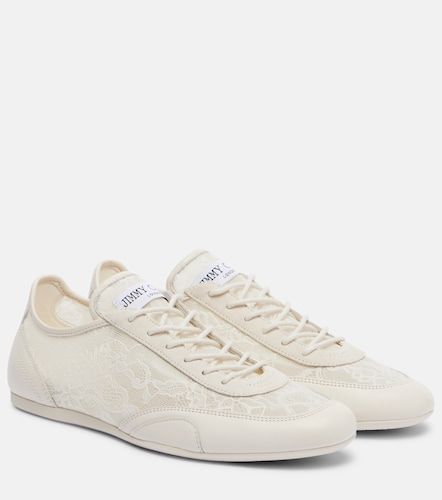 Baskets Sunny en dentelle et cuir - Jimmy Choo - Modalova