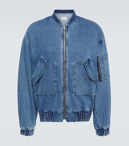 Veste bomber Cade en jean - The Frankie Shop - Modalova