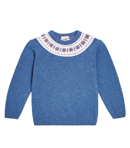Pull Fair Isle en laine mélangée - La Coqueta - Modalova