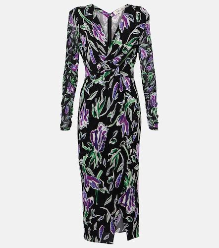 Robe Vivianne en jersey à imprimé floral - Diane von Furstenberg - Modalova