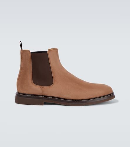 Bottines Chelsea en daim - Brunello Cucinelli - Modalova