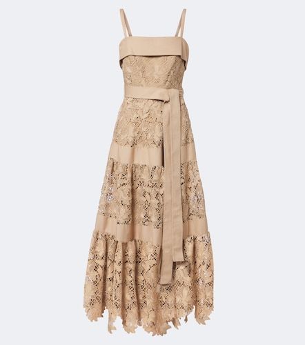 Elie Saab Robe longue en guipure - Elie Saab - Modalova