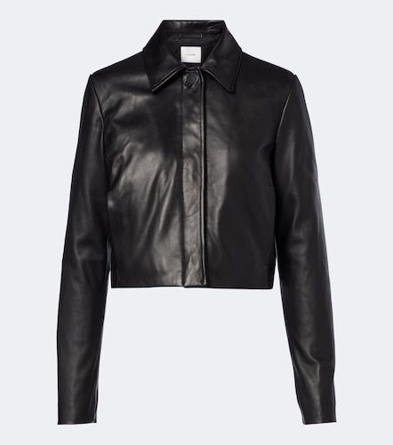Vince Veste courte en cuir - Vince - Modalova