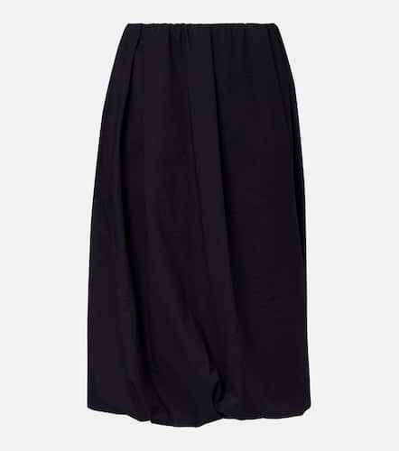 Jupe midi en coton mlang - Brunello Cucinelli - Modalova