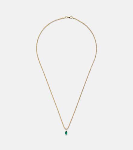 Collier en or 18 ct et émeraude - Anita Ko - Modalova