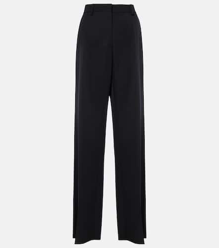 Pantalon droit en laine vierge - Valentino - Modalova