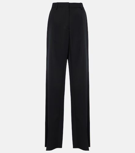 Pantalon droit Grisaille en laine vierge - Valentino - Modalova