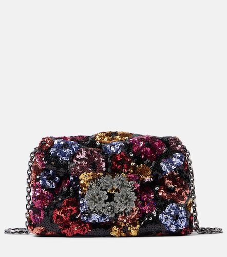 Pochette Efflorescence à sequins - Roger Vivier - Modalova