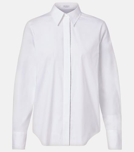 Chemise Monili en coton mélangé - Brunello Cucinelli - Modalova