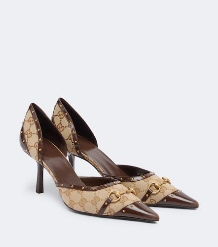 Gucci Escarpins Savoy en toile GG - Gucci - Modalova