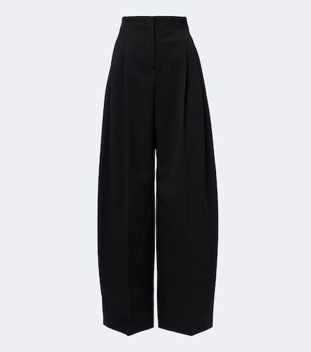 Pantalon ample en laine vierge - Mugler - Modalova