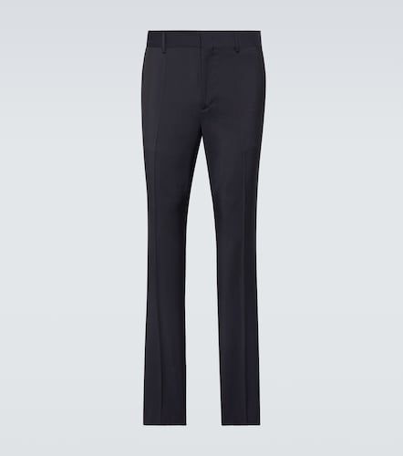 Pantalon droit en laine et mohair - Valentino - Modalova