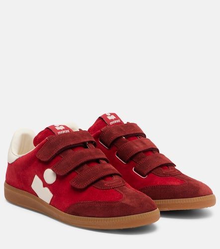 Baskets Beth en daim  logo - Isabel Marant - Modalova