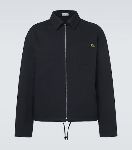 Loewe Veste en coton à logo brodé - Loewe - Modalova