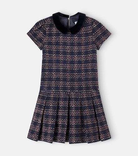 Robe en tweed et velours - Tartine et Chocolat - Modalova