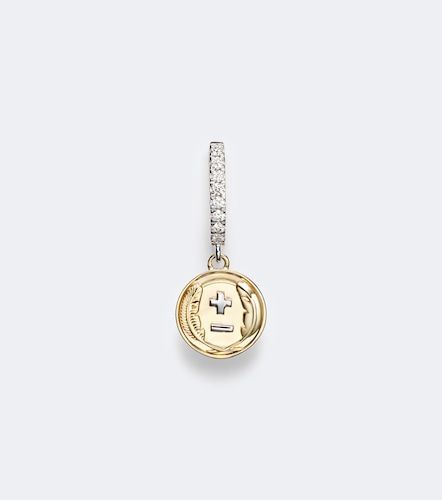 Boucle d'oreille unique Vivacity Mini en or 18 ct et diamants - FoundRae - Modalova