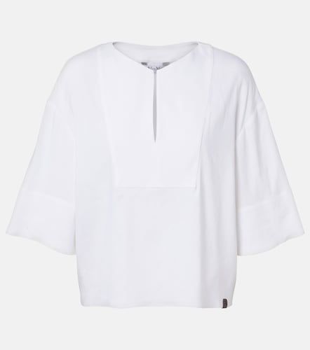 Top Sospiro en lin mélangé - Max Mara - Modalova
