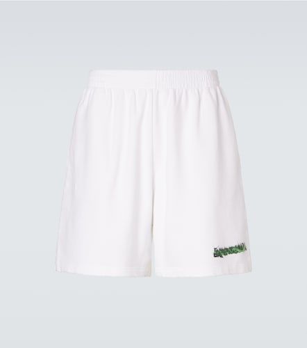 Balenciaga Short en coton à logo - Balenciaga - Modalova