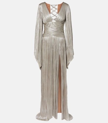 Robe longue Alana en tulle de soie - Maria Lucia Hohan - Modalova