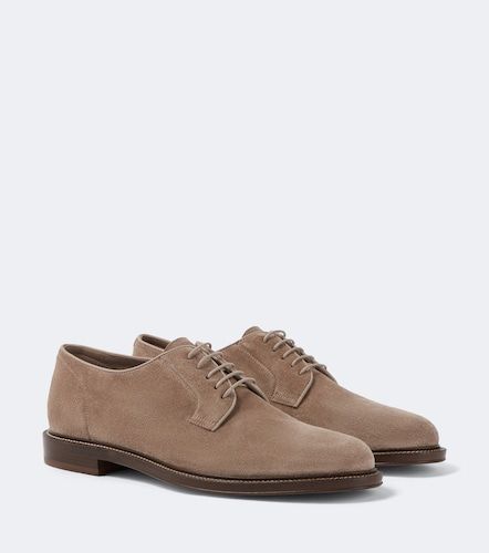 Brunello Cucinelli Derbies en daim - Brunello Cucinelli - Modalova