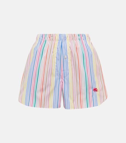 Etro Short rayé en coton - Etro - Modalova