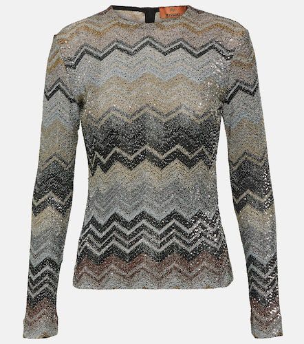 Missoni Pull Zig Zag métallisé - Missoni - Modalova