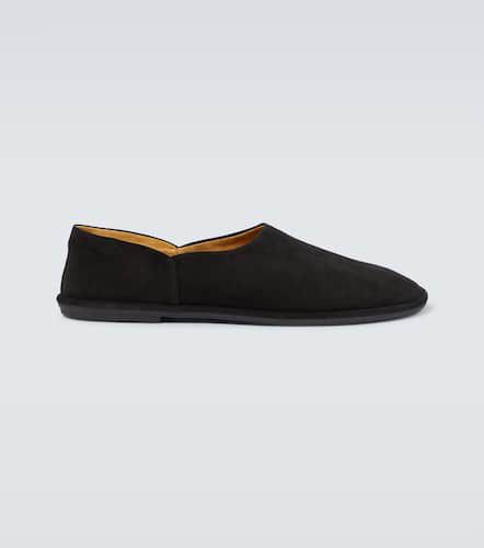 Chaussures slip-on Canal en daim - The Row - Modalova