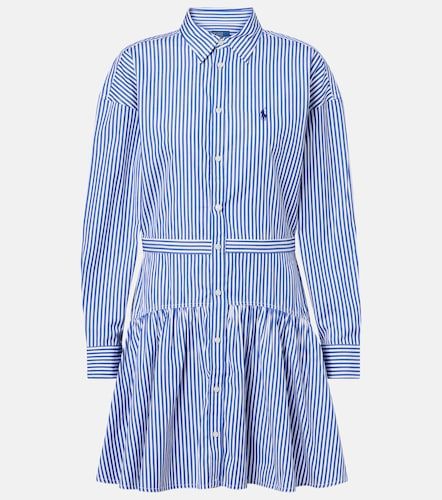 Robe chemise rayée en coton - Polo Ralph Lauren - Modalova