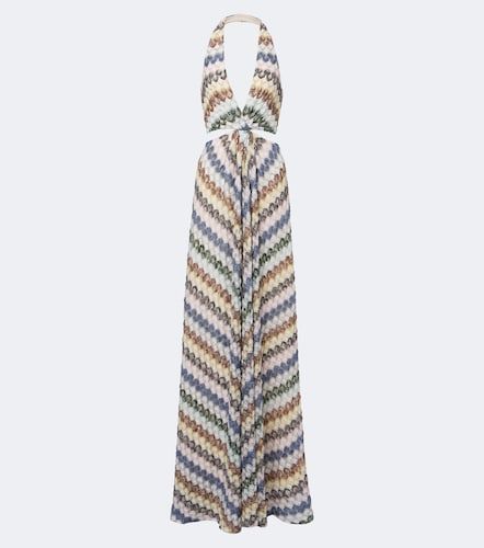 Missoni Robe longue en lamé - Missoni - Modalova