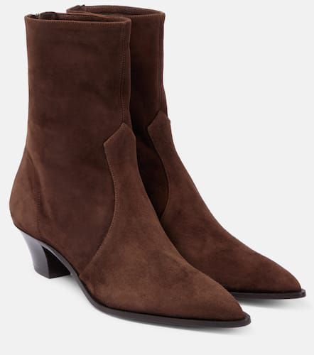 Bottines Brunswick en daim - Aquazzura - Modalova