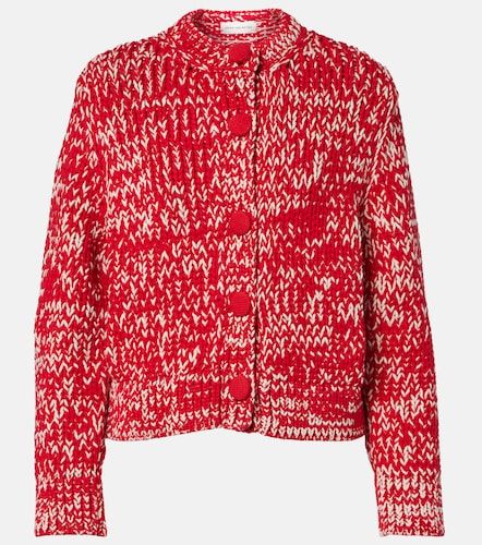Cardigan en coton mélangé - Dries Van Noten - Modalova