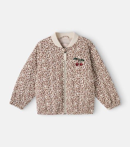 Konges Sløjd Veste bomber Juno à sequins et motif léopard - Konges Slojd - Modalova