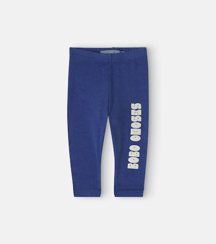 Bébé – Legging en coton mélangé à logo - Bobo Choses - Modalova