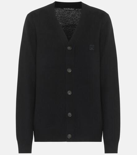 Acne Studios Cardigan Face en laine - Acne Studios - Modalova