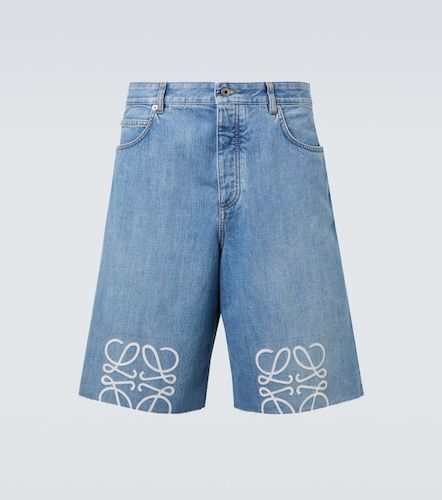 Loewe Short Anagram en jean - Loewe - Modalova
