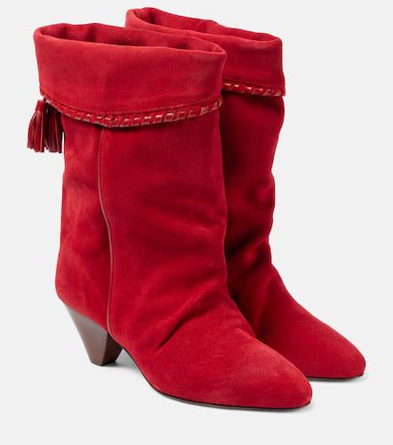 Bottines santiags Dalby en daim - Isabel Marant - Modalova