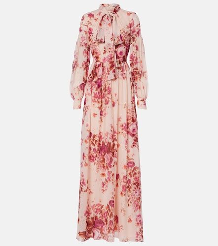 Erdem Robe en soie à fleurs - Erdem - Modalova