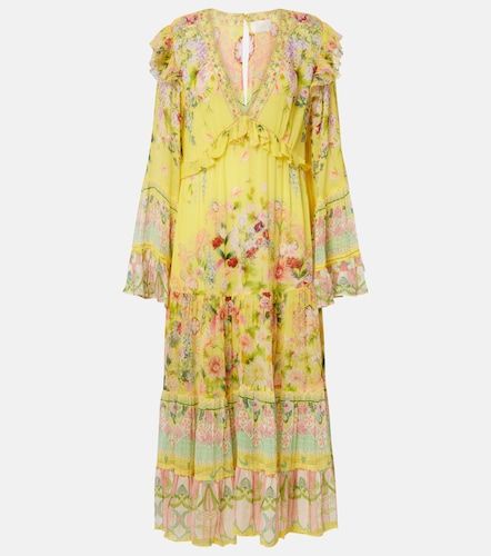 Camilla Robe midi imprimée en soie - Camilla - Modalova