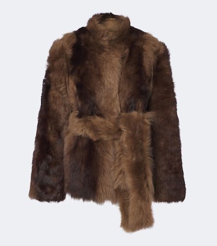 Veste Elsa en shearling - Nour Hammour - Modalova