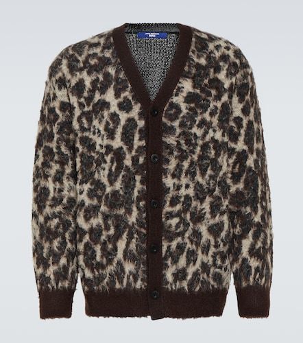 Cardigan en jacquard à imprimé léopard - Junya Watanabe - Modalova