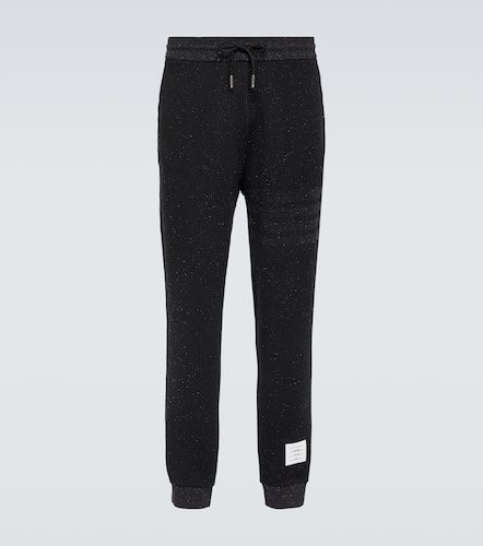 Pantalon de survêtement 4-Bar en coton et soie - Thom Browne - Modalova