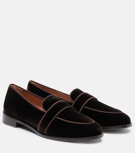Mocassins Martin en velours - Aquazzura - Modalova