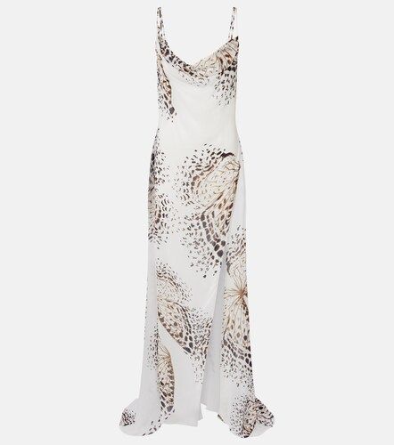 Blumarine Robe longue à fleurs - Blumarine - Modalova